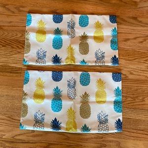 Outdoor Pineapple pillow cover (set of 2)